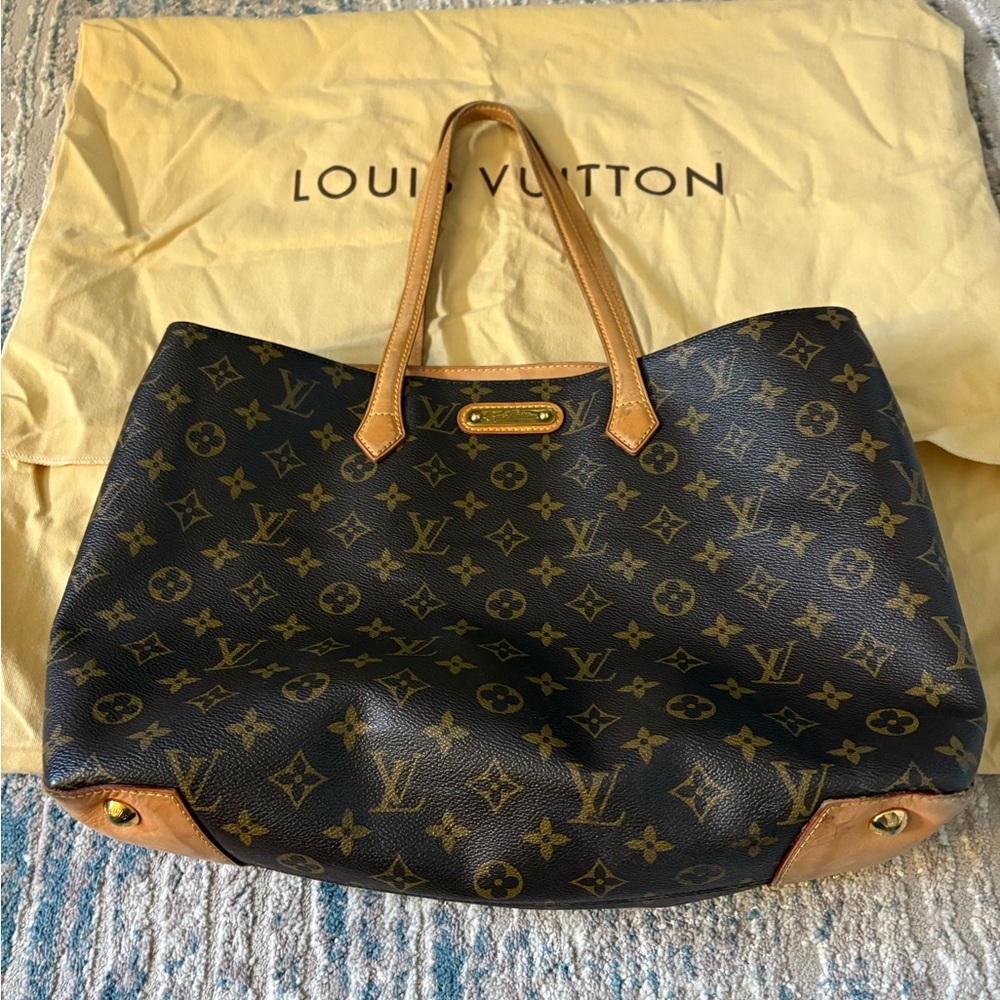 Louis Vuitton Monogram Tote Bag - Brown
